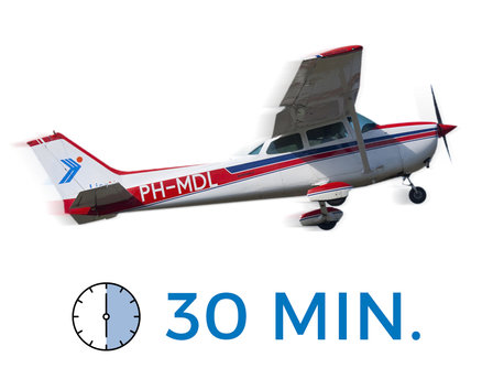 Probier Flug Unterrichts mit 30 Minuten fliegen