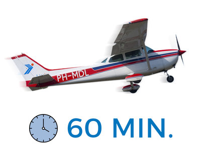 Trial lesson with 60 minutes to fly